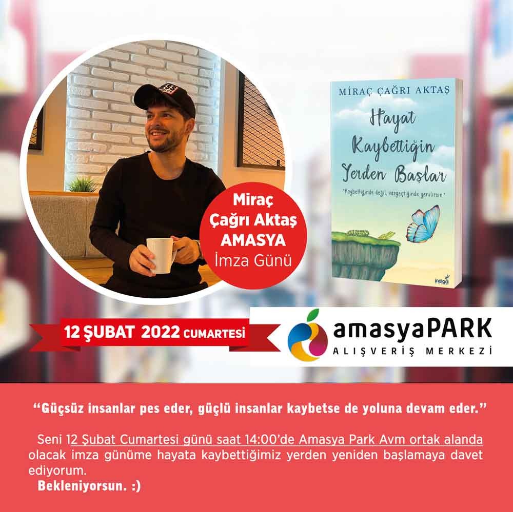 MİRAÇ ÇAĞRI AKTAŞ İMZA GÜNÜ